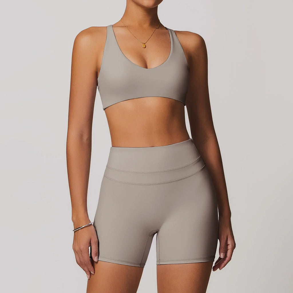 2 Pieces Sportswear Women Yoga Set Gym Clothes Sportswear Yoga Suits Fitness Set Tracksuits Sports Bra Gym High Waist Leggings