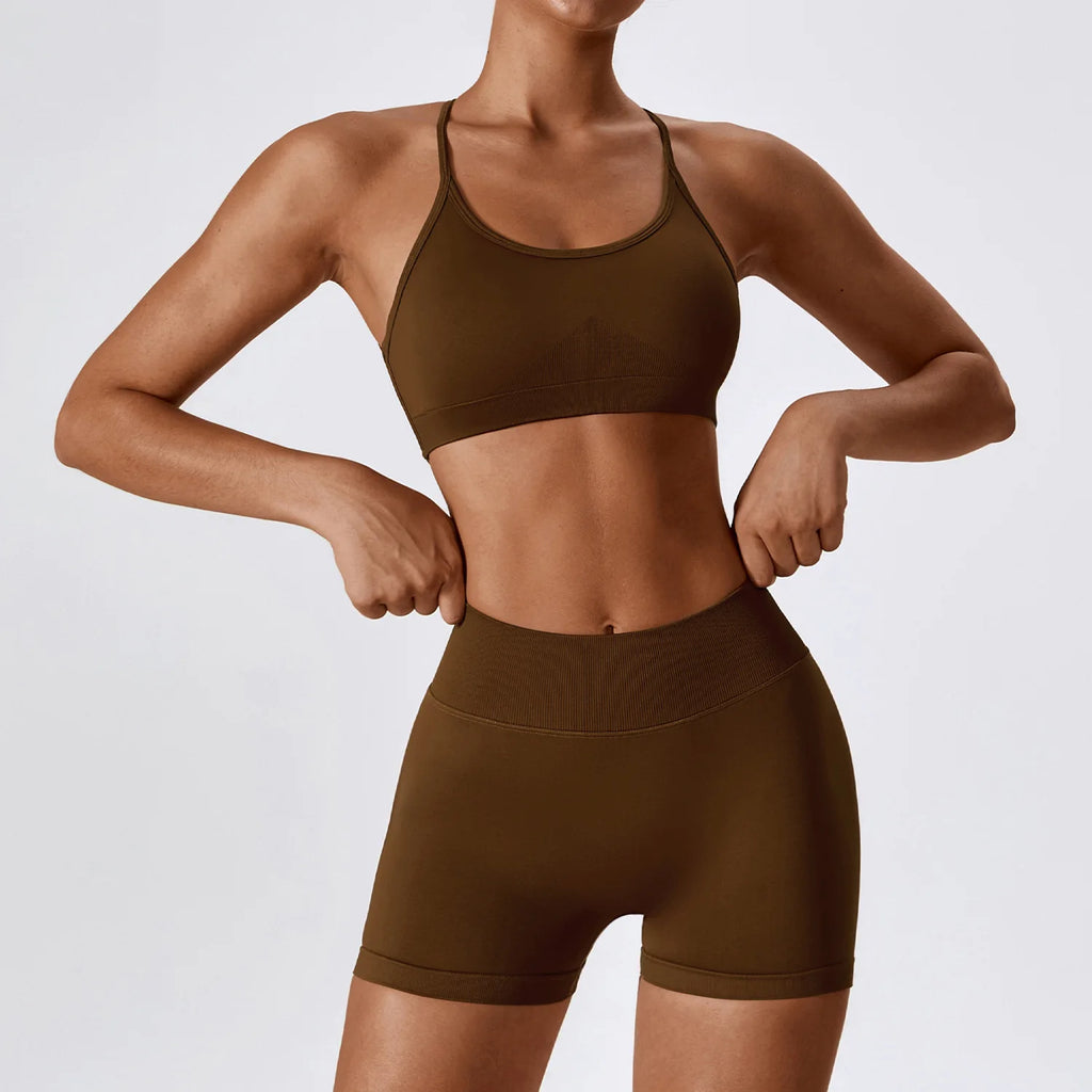 Sportswear Seamless Yoga Set 2/3PCS Gym Clothes Sportswear Yoga Suits For Women Fitness Set Tracksuits Sports Bra Gym Leggings