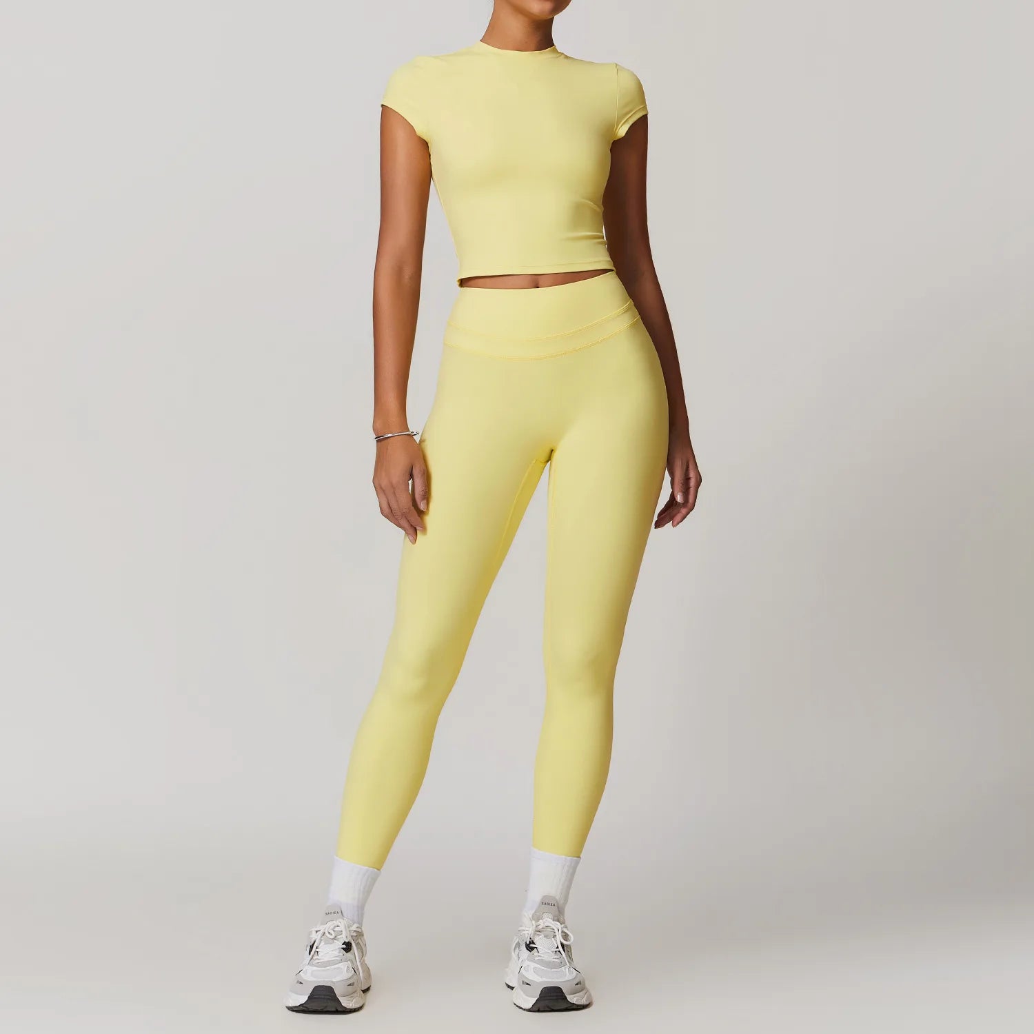 2 Pieces Sportswear Women Yoga Set Gym Clothes Sportswear Yoga Suits Fitness Set Tracksuits Sports Bra Gym High Waist Leggings