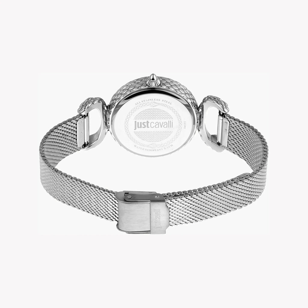 Just Cavalli Women's Silver Watch, Elegant Design | Jc1l148m0215